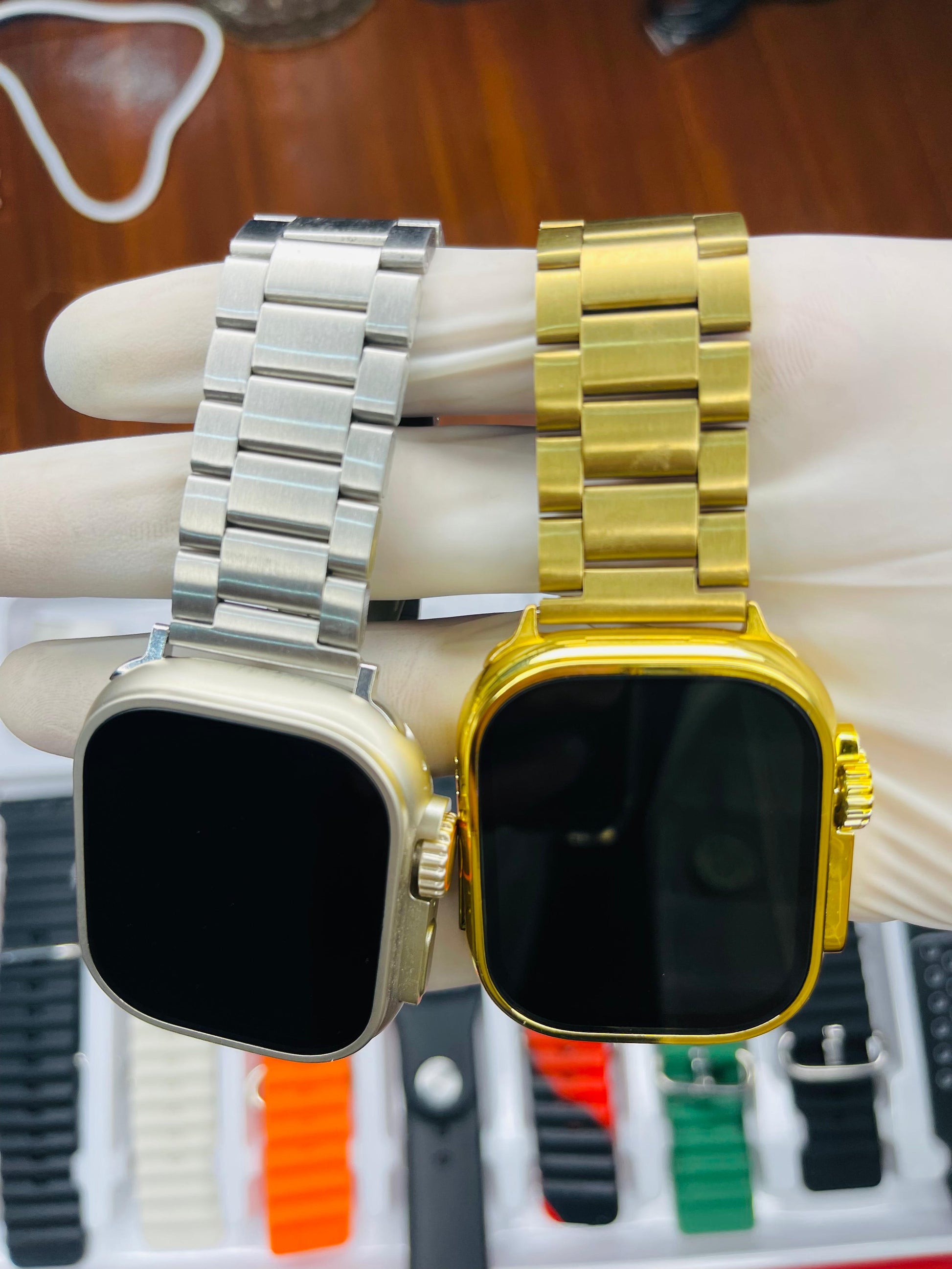 Double Ultra Smartwatch 49MM 10 Straps - Kashtoor