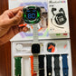 Z-50 Ultra Smart Watch 7 Straps Wireless Charging Free AIR 39 Earbuds - Kashtoor